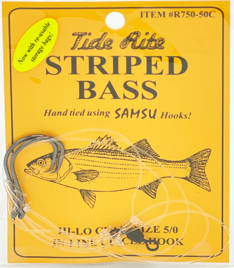 Tide Rite Striped Bass Bait Rig In-Line Circle Hi-Lo