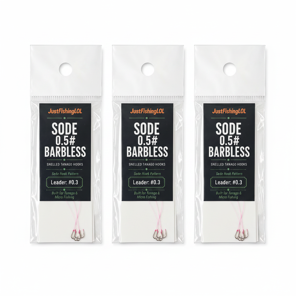 Pre-Tied Tanago Hooks – 4 JFL-Recommended Patterns