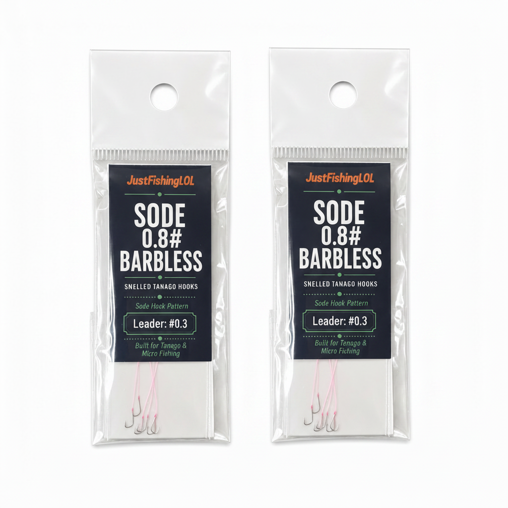 Pre-Tied Tanago Hooks – 4 JFL-Recommended Patterns
